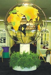 Spinning Globe