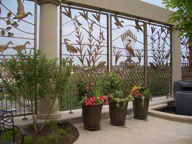Bronze Screen Installed